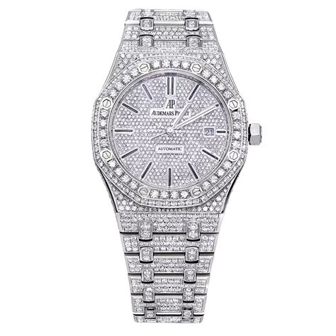 iced out ap watch|audemars piguet iced out price.